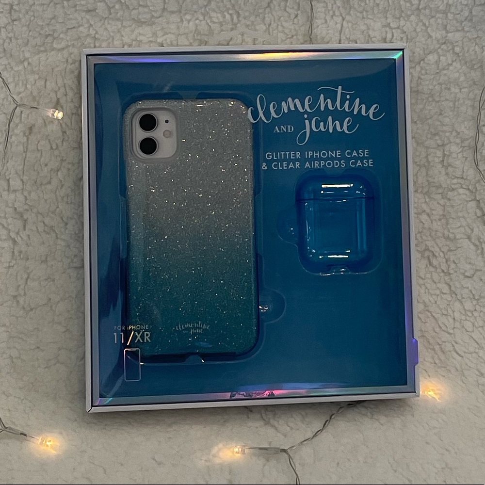 Clementine and Jane iPhone 11 / XR SOFT Phone Case w/ AirPods Case